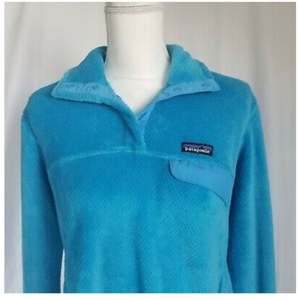 Patagonia Womens Re-Tool Polartec Thermal Pro Snap-T Fleece Pullover Large - Picture 2 of 6